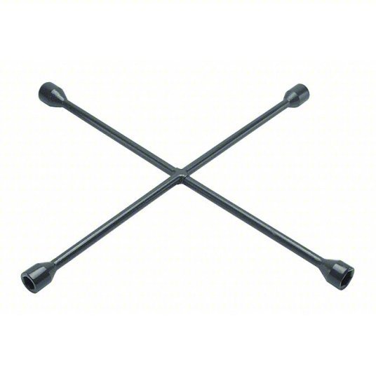 Ken-Tool 35662 Lug Nut Wrench 4 Wrench Heads, 17 mm_3/4 in_13/16 in_7/8 in Wrench Head Size, 6-Point