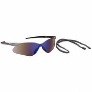 Kleenguard 20471 Safety Glasses Blue Lens, Frameless, Anti-Fog, Black Frame, Nemesis(TM) Series