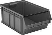 McMaster 4761T15 Stackable Plastic Bin, 18-1/2" Wide, 28-1/8" Deep, 11-13/16" High