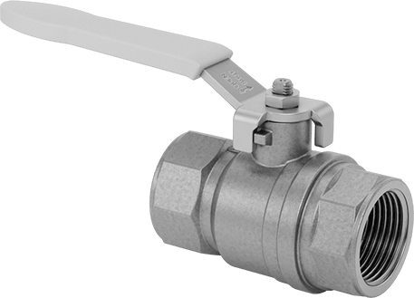 McMaster 47865K25 Brass Body On/Off Valve with Lever Handle, 1 NPT Female, 80.9 Cv