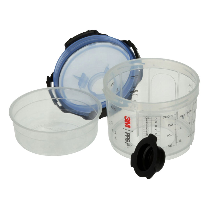 3M 26328 Spray Gun Cup Liner Kit, PPS, Plastic, Spray Cup Systems