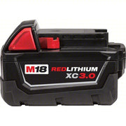 Milwaukee 48-11-1828 M18 REDLITHIUM XC3.0 Battery, 3.0Ah, Extended Capacity, 18V, Li-Ion Battery