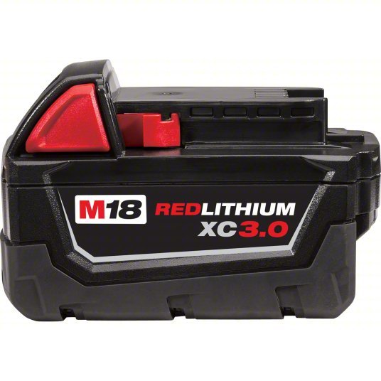 Milwaukee 48-11-1828 M18 REDLITHIUM XC3.0 Battery, 3.0Ah, Extended Capacity, 18V, Li-Ion Battery