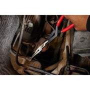 Milwaukee 48-22-6542 Long Reach Pliers Set 3 in Max Jaw Opening, 15 1/8 in Overall Lg, 3 in_3 1/4 in Jaw Lg, Serrated
