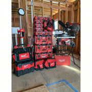 Milwaukee 48-22-8435 Tool Case 9 7/8 in Wd, 15 1/4 in Dp, 4 5/8 in Ht, Plastic, 5 Compartments, Red