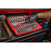Milwaukee 48-22-9010 47pc 1/2" Drive Metric & SAE Ratchet and Socket Set
