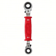 Milwaukee 48-22-9212 Insulating Box Wrench Forged Steel, Natural, 1/2 in_9/16 in_5/8 in_3/4 in Head Size, Std