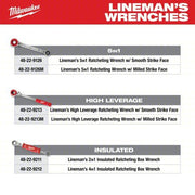 Milwaukee 48-22-9212 Insulating Box Wrench Forged Steel, Natural, 1/2 in_9/16 in_5/8 in_3/4 in Head Size, Std