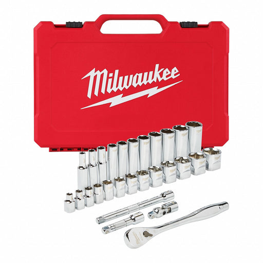 Milwaukee 48-22-9408 28pc Socket Wrench Set