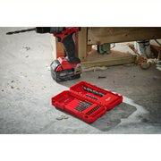 Milwaukee 48-89-2802 Jobber Length Drill Set 1/2 in Smallest Drill Bit Size, 1/16 in Largest Drill Bit Size