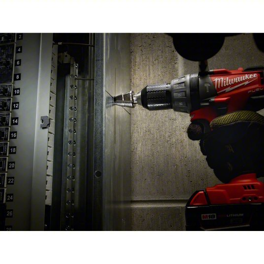 Milwaukee 48-89-9221 Step Drill Bit Set 31 Hole Sizes, 1/8 in to 7/8 in, Black Oxide Finish, High Speed Steel