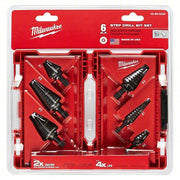 Milwaukee 48-89-9224 Step Drill Bit Set 39 Hole Sizes, 1/8 in to 1 1/8 in, Black Oxide Finish, Fractional Inch