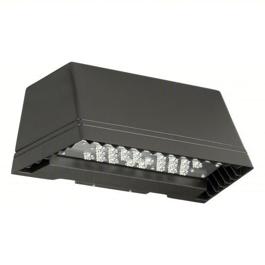 Hubbell EXO TRP2-24L-50-5K7-4-UNV-DB Anti-Glare Wall Pack LED, 5,678 lm, 5000K, 120 to 277V AC, 50 W, Type IV, 7 1/4 in Overall Ht