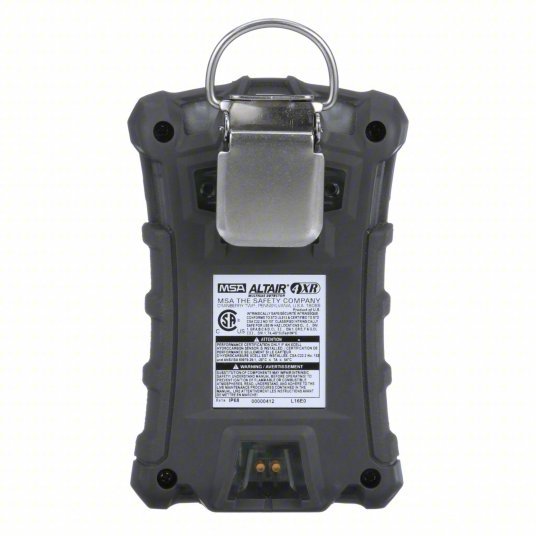 MSA 10178557 Multi-Gas Detector 95 dB @ 1 ft (30 cm), IP68, ALTAIR 4XR, Rechargeable Lithium, CO/H2S/O2