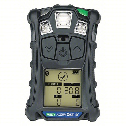 MSA 10178557 Multi-Gas Detector 95 dB @ 1 ft (30 cm), IP68, ALTAIR 4XR, Rechargeable Lithium, CO/H2S/O2