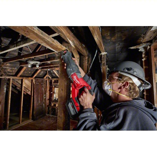 Milwaukee 2722-20 Reciprocating Saw 1 1/4 in Stroke Lg, 3,000 Max. Strokes per Minute, Orbital, Brushless Motor, 18 V