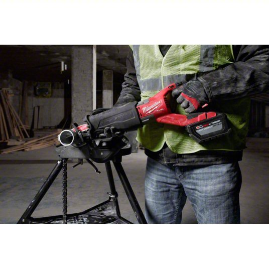 Milwaukee 2722-20 Reciprocating Saw 1 1/4 in Stroke Lg, 3,000 Max. Strokes per Minute, Orbital, Brushless Motor, 18 V