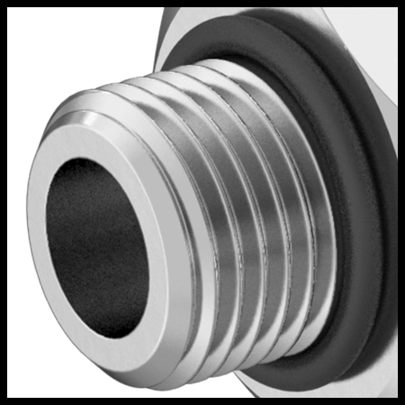McMaster 5787K14 Push-to-Connect Tube Fitting for Air and Water, Static Dissipative, Straight Adapter, 4 mm Tube OD × 1/8 Male Universal Thread