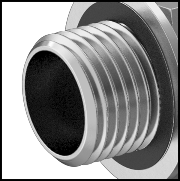 McMaster 5779K244 Push-to-Connect Tube Fitting for Air Adapter, for 5/32" Tube OD x 10-32 Thread Male Pipe