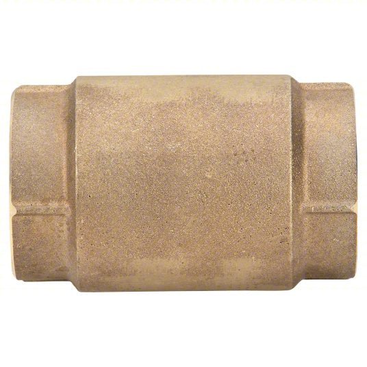 Simmons 506SB Check Valve Poppet, Inline Valve Body, 2 in Pipe Size, FNPT x FNPT, Silicon Bronze, Female