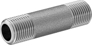 McMaster 4830K112 Standard-Wall 304/304L Stainless Steel Pipe Nipple Threaded on Both Ends, 1/8 NPT, 1-1/2" Long