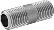 McMaster 4830K132 Standard-Wall 304/304L Stainless Steel Pipe Nipple Threaded on Both Ends, 1/4 NPT, 1-1/2" Long