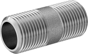 McMaster 4830K152 Standard-Wall 304/304L Stainless Steel Pipe Nipple Threaded on Both Ends, 3/8 NPT, 1-1/2" Long
