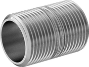 McMaster 4830K192 Standard-Wall 304/304L Stainless Steel Pipe Nipple Threaded on Both Ends, 3/4 NPT, 1-1/2" Long