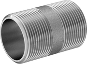 McMaster 4830K244 Standard-Wall 304/304L Stainless Steel Pipe Nipple Threaded on Both Ends, 1-1/4 NPT, 2-1/2" Long