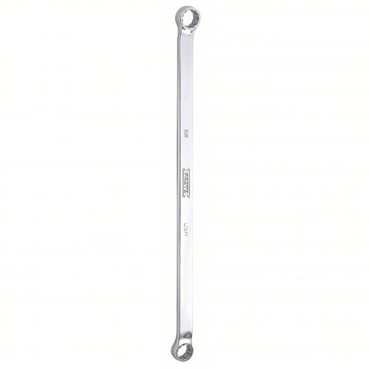 Proto J111012L Double Box Wrench Alloy Steel, Chrome, 5/16 in_3/8 in Head Size, 9 in Overall Lg, Offset