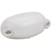 Lithonia ELM2L M12 Emergency Light LED, Damp Location Rated, 1.2 W Lamp Watt, 120/277V AC, 4.8 W Emergency Watt, White