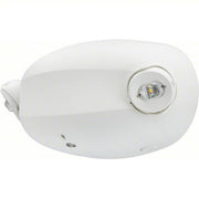 Lithonia ELM2L M12 Emergency Light LED, Damp Location Rated, 1.2 W Lamp Watt, 120/277V AC, 4.8 W Emergency Watt, White
