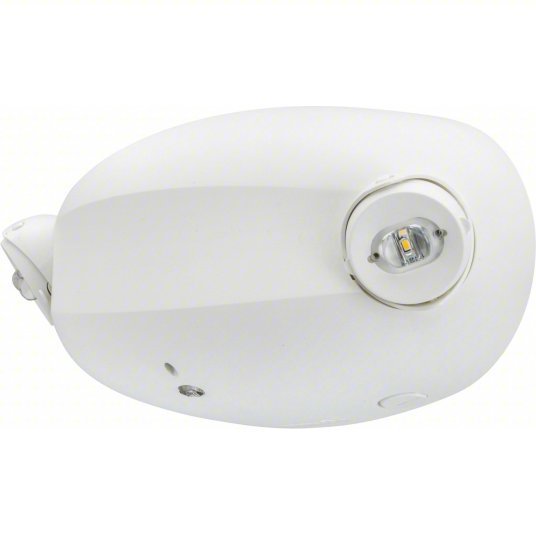 Lithonia ELM2L M12 Emergency Light LED, Damp Location Rated, 1.2 W Lamp Watt, 120/277V AC, 4.8 W Emergency Watt, White