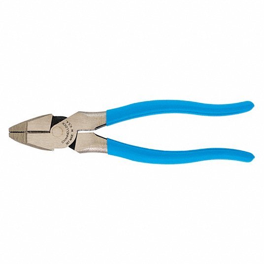Channellock 367 Linemans Pliers, Carbon Steel, Jaw 1-1/4"L