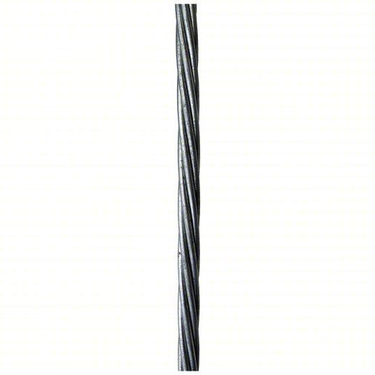 Lad-Saf 6118050 Cable Vertical Safety System Trailing, Steel, Auto, 50 ft Lifeline Lg, 620 lb Capacity