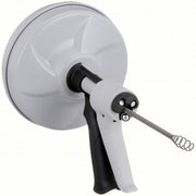 Ridgid 57038 Drain Cleaner 25 ft Cable Lg, 1/4 in Cable Dia, Bulb Head, For Drain Lines Fixture Type