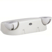 Lithonia EU2L M12 LED, Damp Location Rated, 0.75 W Lamp Watt, 120/277V AC, 2 W Emergency Watt, White