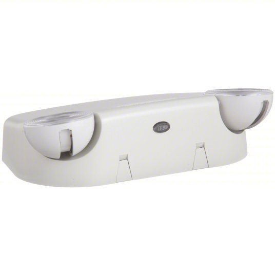Lithonia EU2L M12 LED, Damp Location Rated, 0.75 W Lamp Watt, 120/277V AC, 2 W Emergency Watt, White