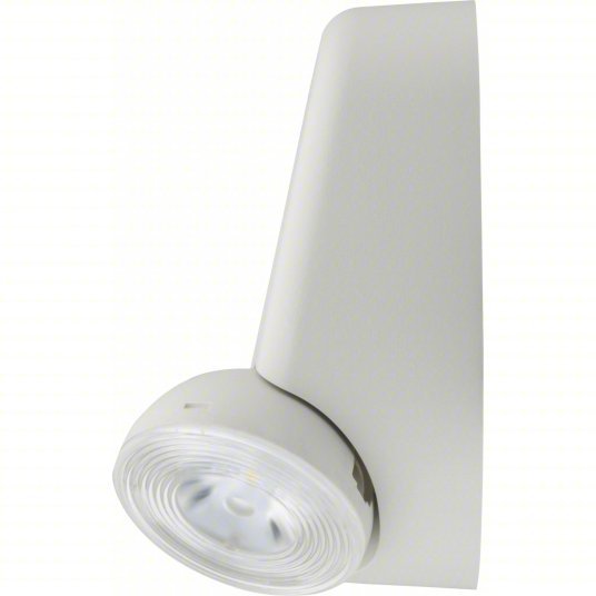 Lithonia EU2L M12 LED, Damp Location Rated, 0.75 W Lamp Watt, 120/277V AC, 2 W Emergency Watt, White
