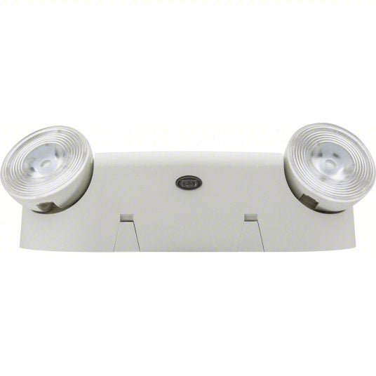 Lithonia EU2L M12 LED, Damp Location Rated, 0.75 W Lamp Watt, 120/277V AC, 2 W Emergency Watt, White