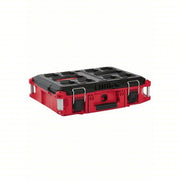 Milwaukee 48-22-8424 PACKOUT Tool Case 22 1/8 in Wd, 16 1/4 in Dp, 6 1/2 in Ht, Plastic, 5 Compartments