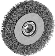 McMaster 4896A75 Wheel Brush for Angle Grinders 4" Diameter with M10 x 1.25 Threaded Arbor