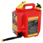 Surecan SUR5SFG2 Gas Can 5 gal Capacity, Gasoline, HDPE, Red