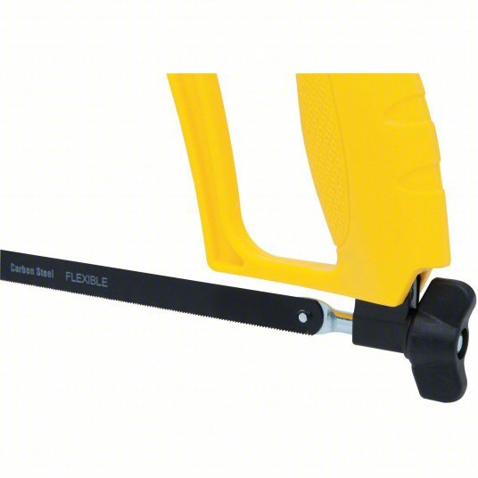 Stanley STHT20138 Hacksaw 12 in Blade Lg, Steel, 17 3/4 in Overall Lg, 24, Multi-Component