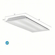 Lithonia 2GTL4 LP840 Recessed Troffer 39 W Max. Fixture Watt, 4000K, 4,000 lm, 2 Lamp T8, No Sensor