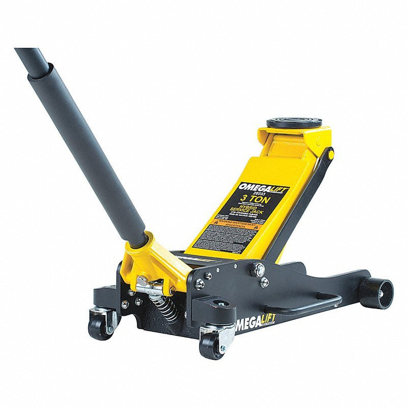 Omegalift 26033 3 Tons Hybrid Service Jack 19" Max. Lifting H., 4" Min. Lifting H