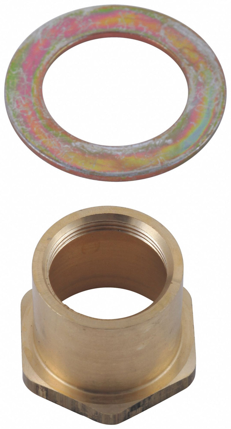 Delta Faucet Company RP36203 Nut, Delta, HDF, Metal, Unfinished, Faucet, 1 in Overall Lg, 2 in Overall Ht