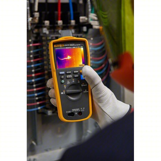 Fluke FLK279FC/IFLEX Digital Multimeter CAT III 1000V/CAT IV 600V, TRMS, 1,000 V Max AC Volt Measurement, 6,000