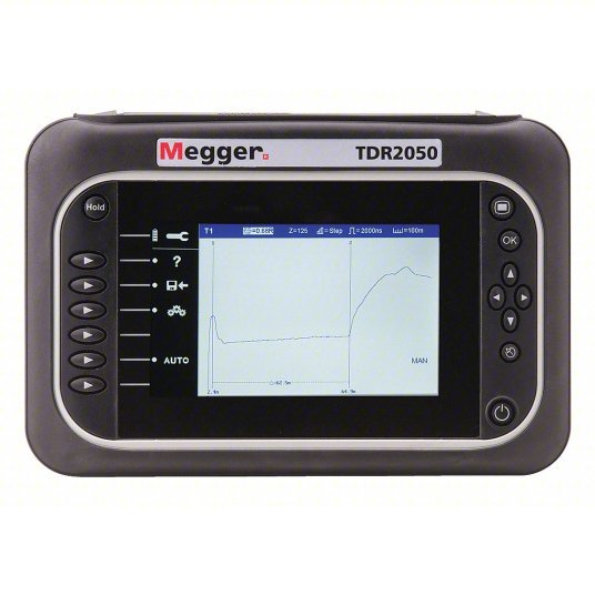 Megger TDR2050 Time Domain Reflectometer Dual Channel Time Domain Reflectometers, CAT IV 600V