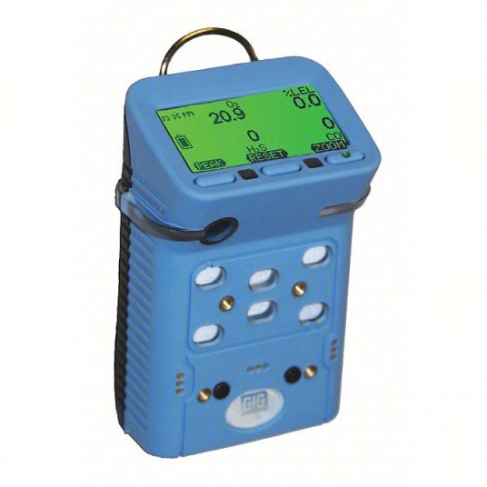 GFG G460-1D01026020 Multi-Gas Detector IP67, GFG, 3 Sensors, Rechargeable Battery, Battery, LCD